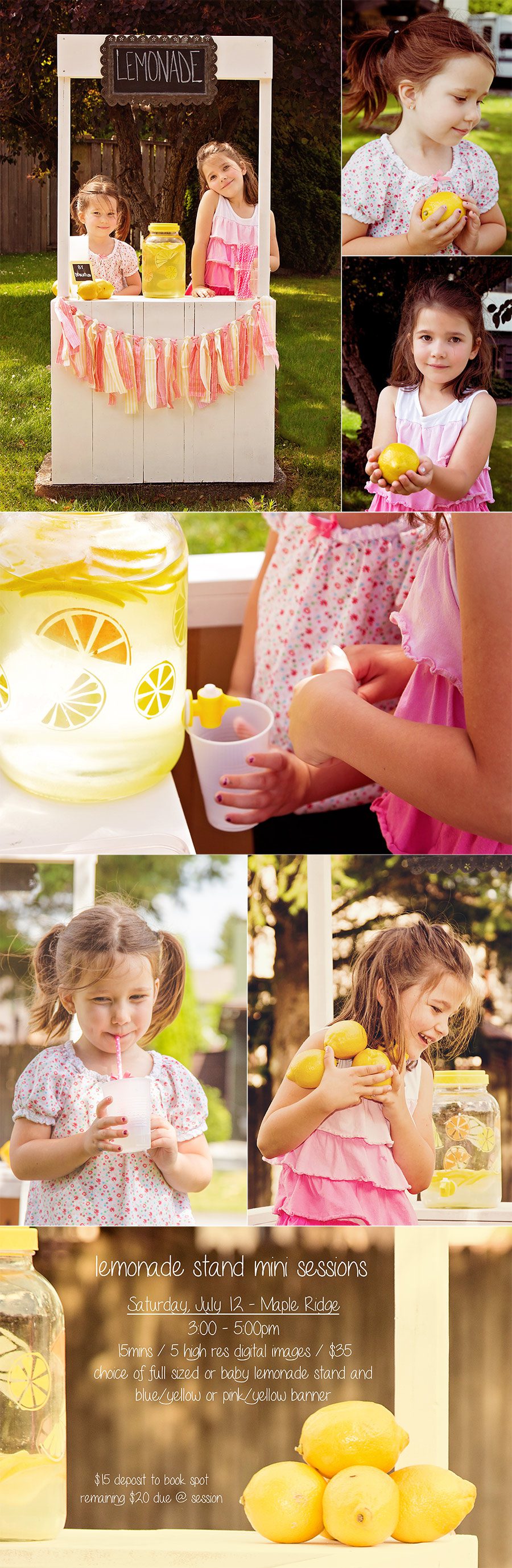 Lemonade Stand mini sessions » Melissa Auer Photography