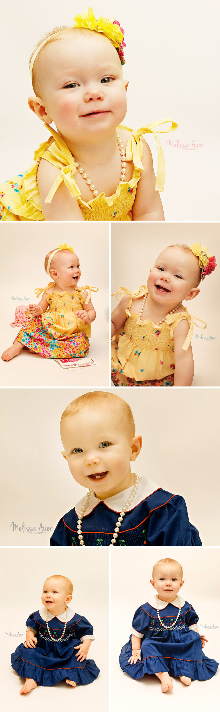 1st birthday photo shoot > Melissa Auer Photography