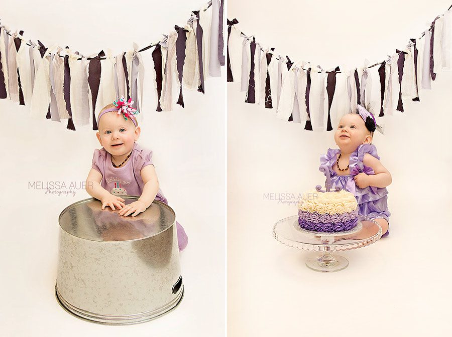 1st birthday - melissa auer photography