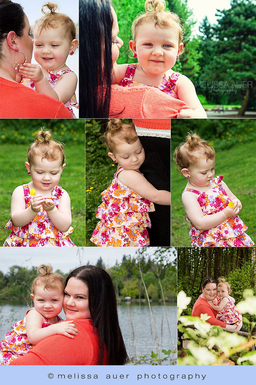 Splash of Colour / Mommy &amp; Me / Melissa Auer Photography