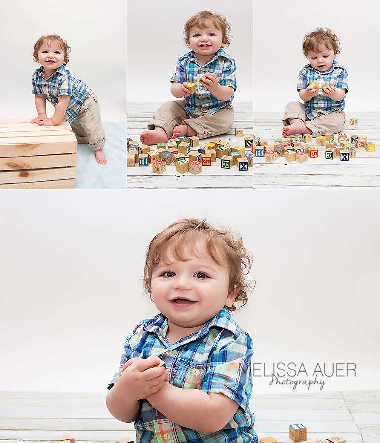 Jackson's cake smash / Melissa Auer Photography 2014