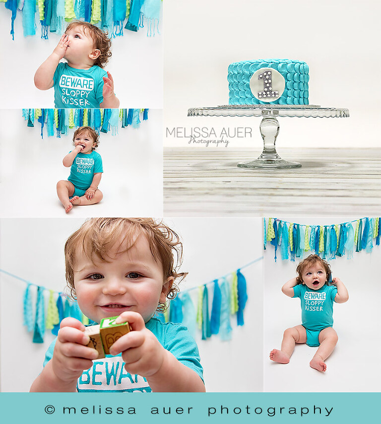 Jackson's cake smash / Melissa Auer Photography 2014