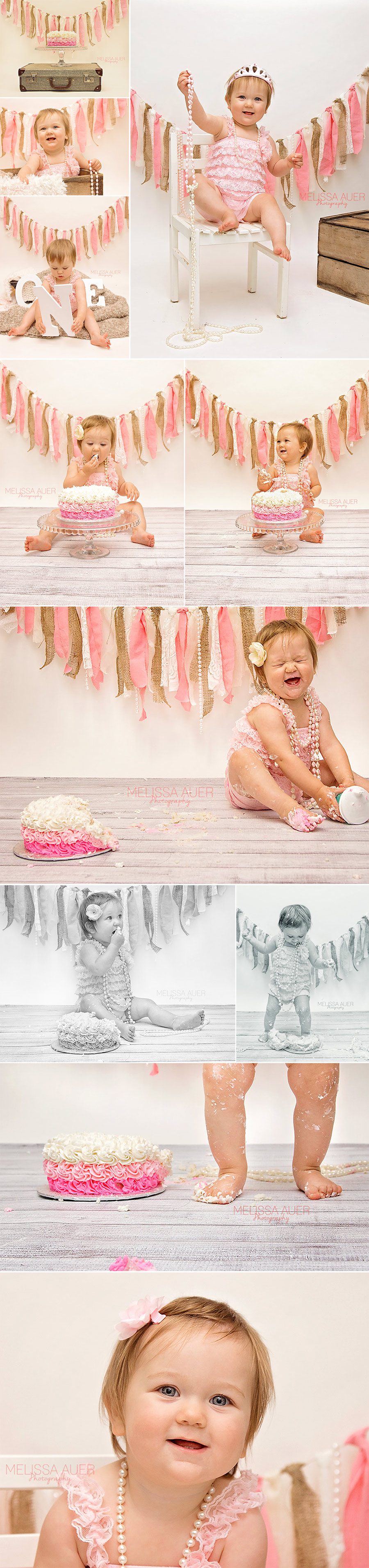 Miss V's Cake Smash | Melissa Auer Photography | Maple Ridge, BC