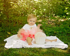 From Newborn to Cake Smash // Melissa Auer Photography // Maple Ridge, BC, Canada